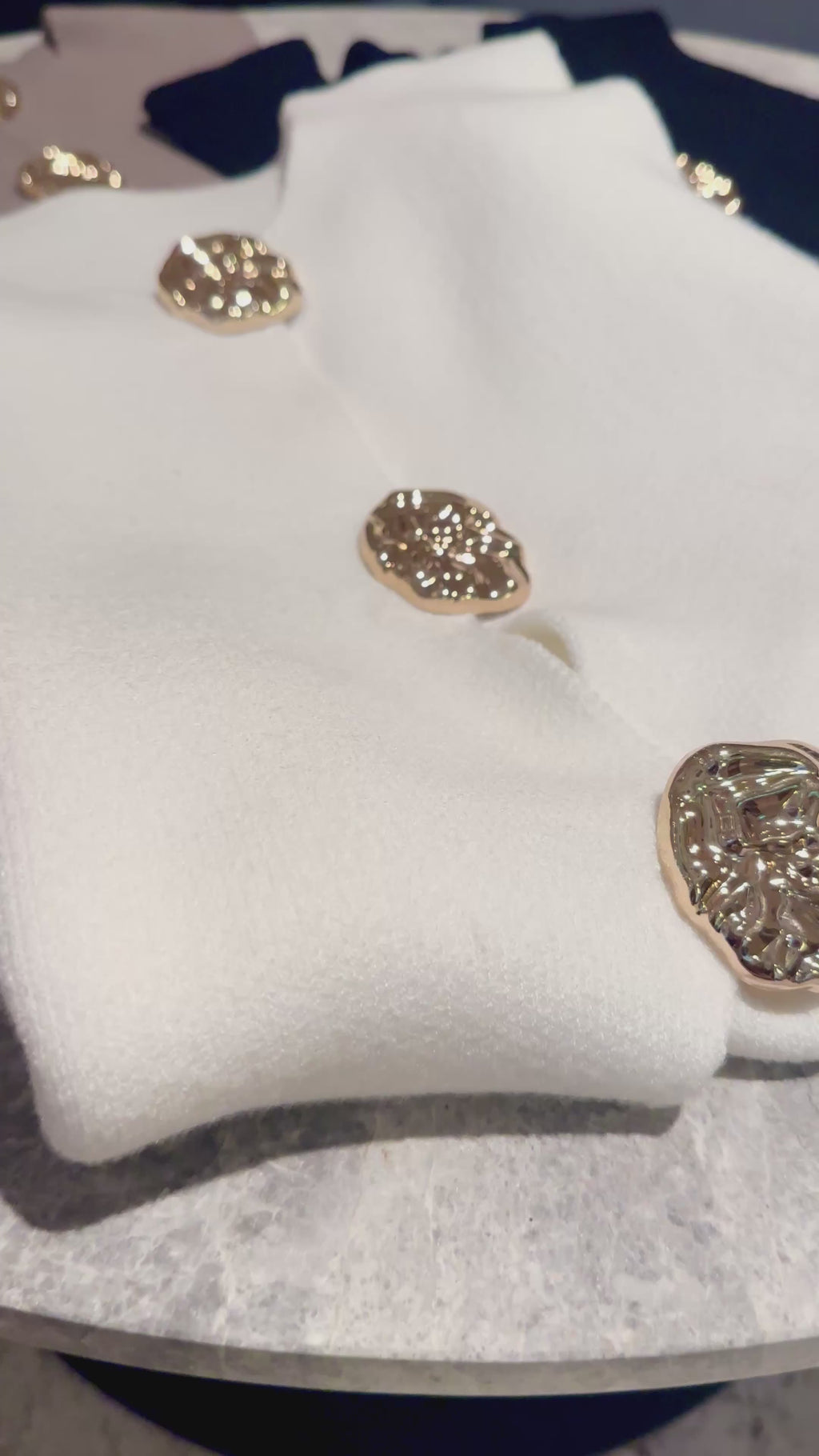 Italian Black Brooch Detail Knitted Waistcoat